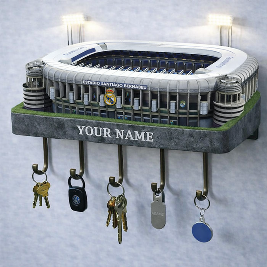 RM Premium La Liga Wood Key Hanger DDT NTL