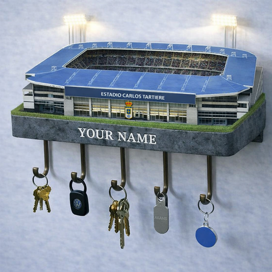 RO Premium La Liga Wood Key Hanger DDT NTL