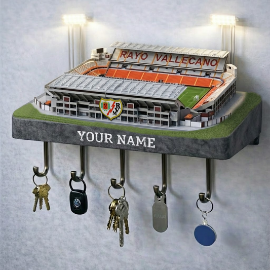 RV Premium La Liga Wood Key Hanger DDT NTL