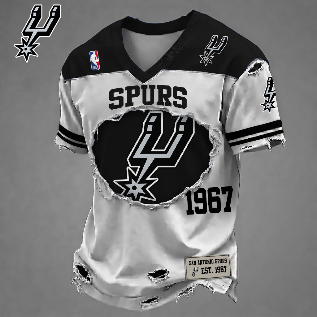 SAS x NBA Luxury Classic T-shirt DDT 150526 TTTZ