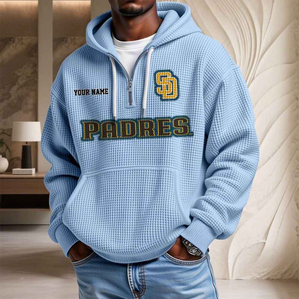 SD x MLB Waffle Hoodie DATND TANTD