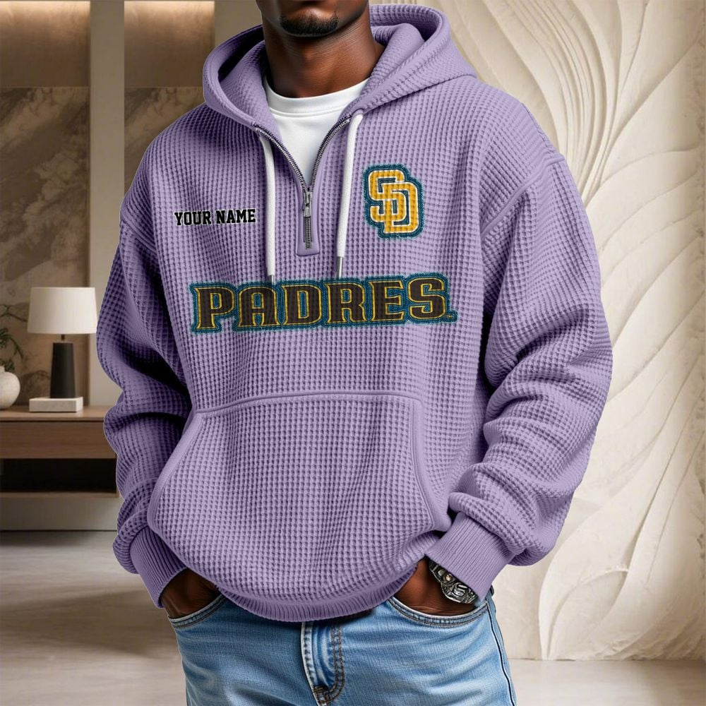SD x MLB Waffle Hoodie DATND TANTD