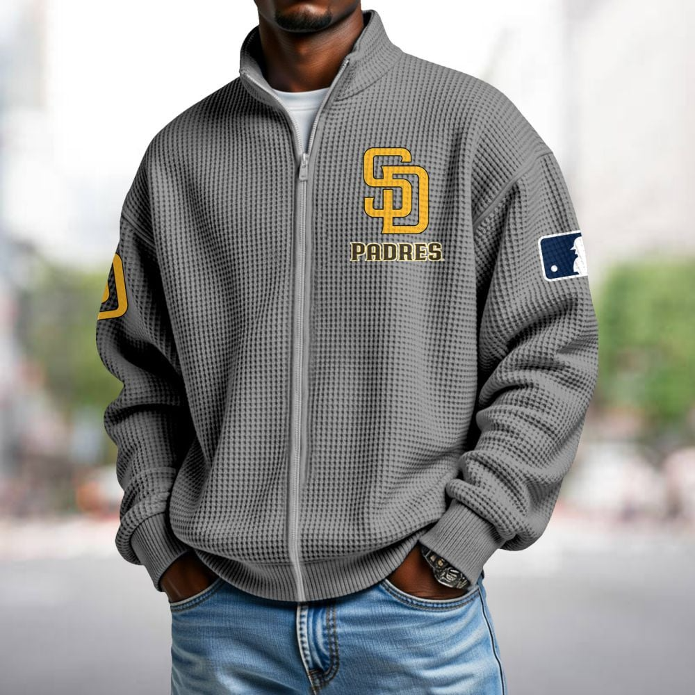 SD x MLB Waffle Zip-Up Sweatshirt DatND DVT
