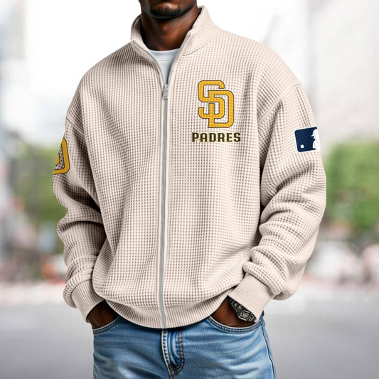 SD x MLB Waffle Zip-Up Sweatshirt DatND DVT