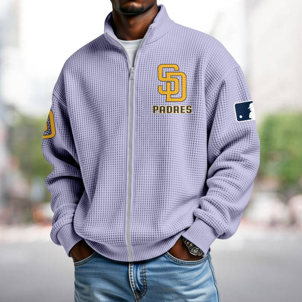 SD x MLB Waffle Zip-Up Sweatshirt DatND DVT