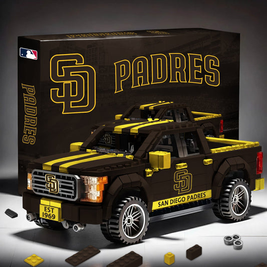 SDP x MLB 3D Racing Truck Model Building Block Set 0112 V1 NAK NHM