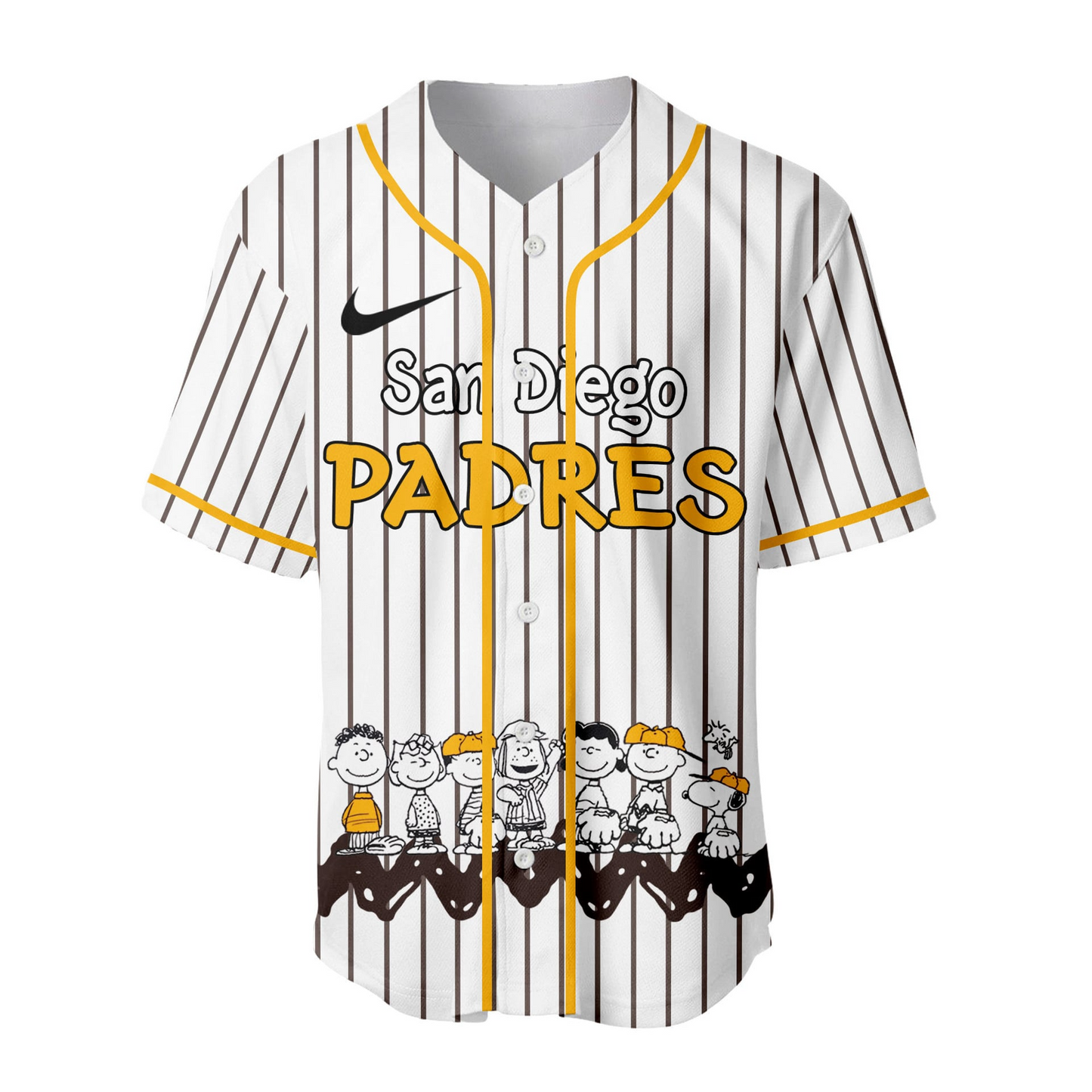 SDP x Premium MLB Snoopy Playball Jersey DDT NTL
