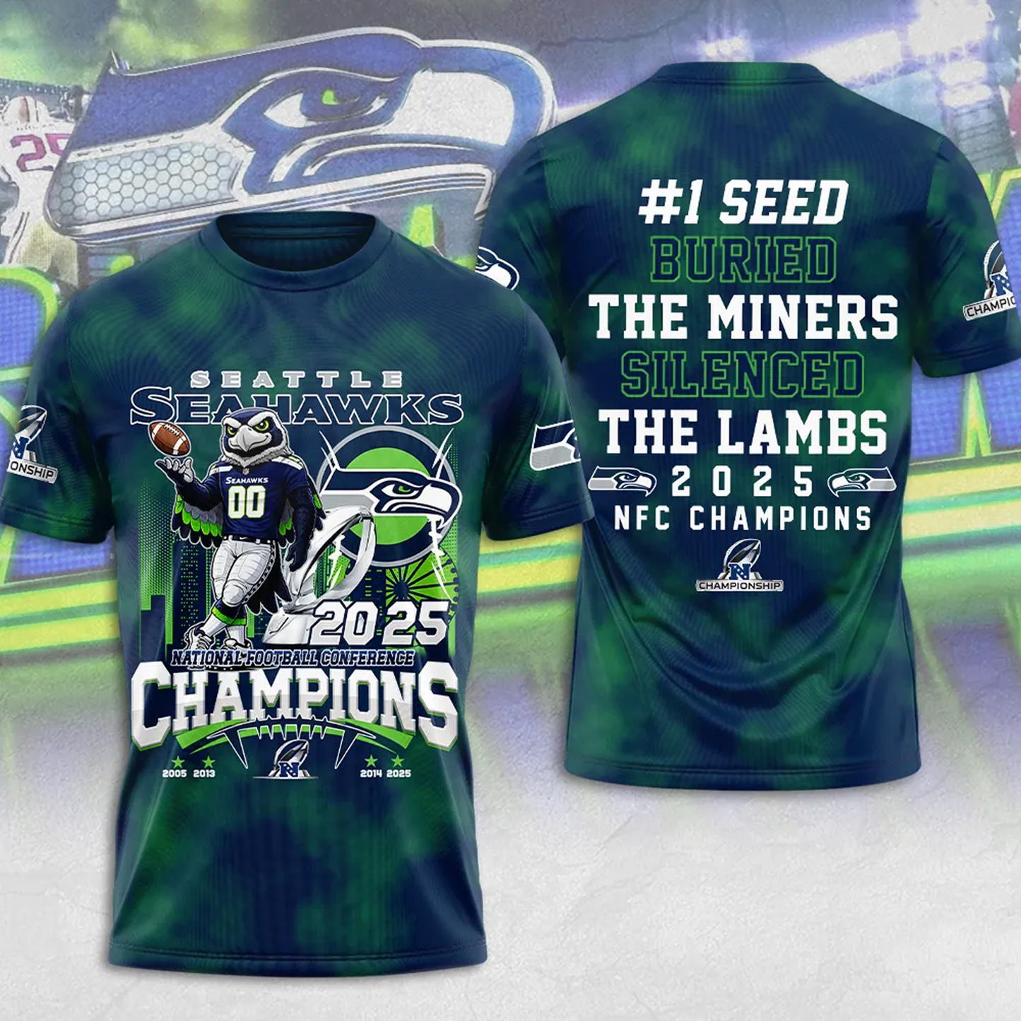 SEA 2025 NFC Champions 3D Apparel V1 DatND DVT