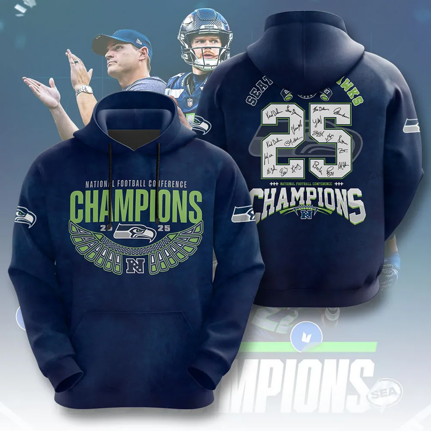 SEA 2025 NFC Champions 3D Apparel V2 DatND DVT