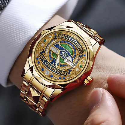 SEA 2025 NFC Champions Alloy Luxury Quartz Watch V1 DatND DVT