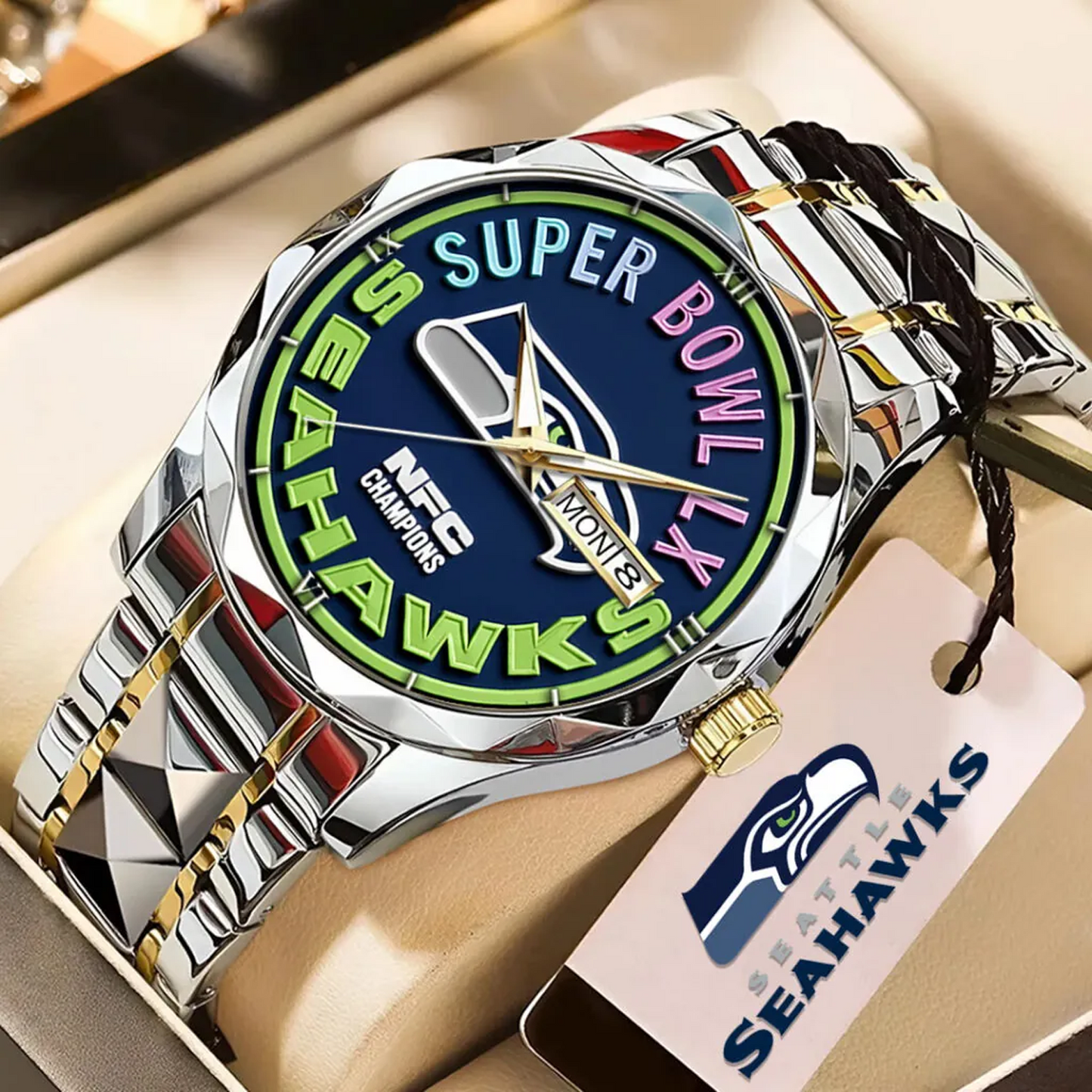 SEA 2025 NFC Champions Alloy Luxury Quartz Watch V4 DatND DVT