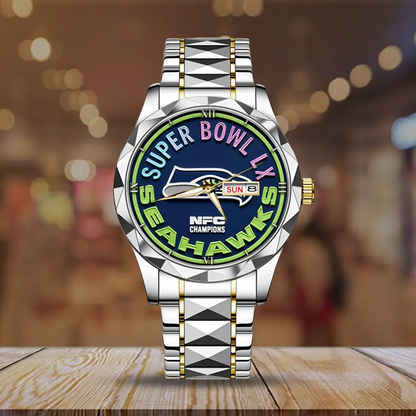 SEA 2025 NFC Champions Alloy Luxury Quartz Watch V4 DatND DVT