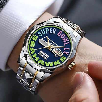 SEA 2025 NFC Champions Alloy Luxury Quartz Watch V4 DatND DVT