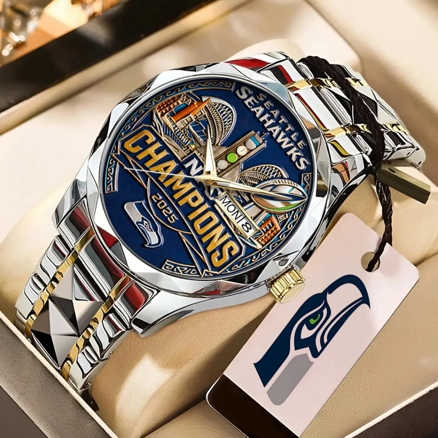 SEA 2025 NFC Champions Alloy Luxury Quartz Watch V4 DatND DVT