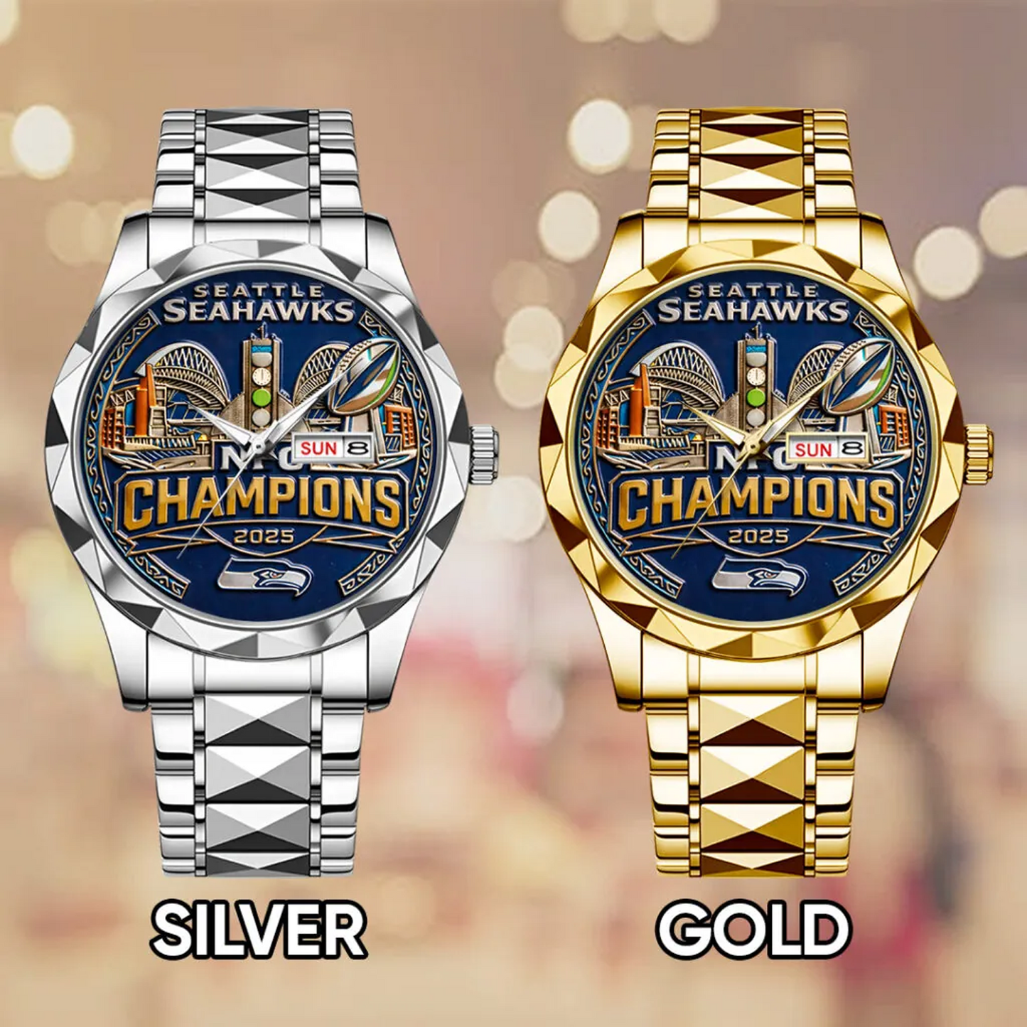 SEA 2025 NFC Champions Alloy Luxury Quartz Watch V4 DatND DVT