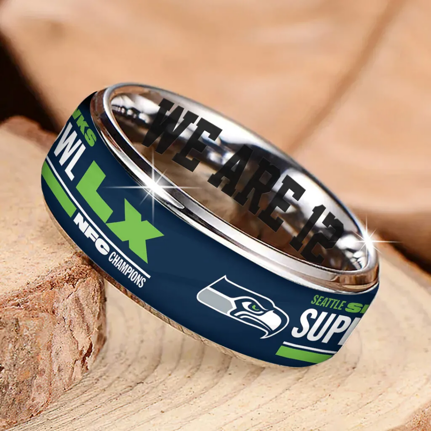 SEA 2025 NFC Champions Custom Alloy Ring V1 DatND DVT