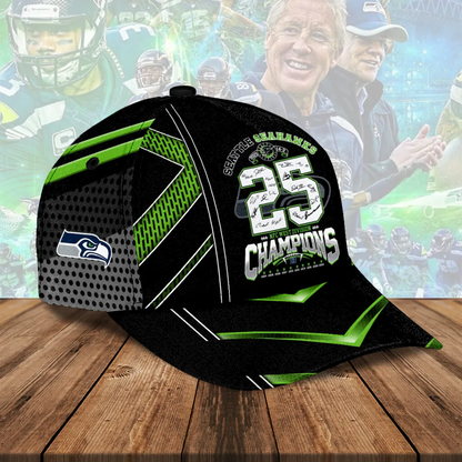 SEA 2025 NFC West Champions Classic Cap V1 DatND DVT