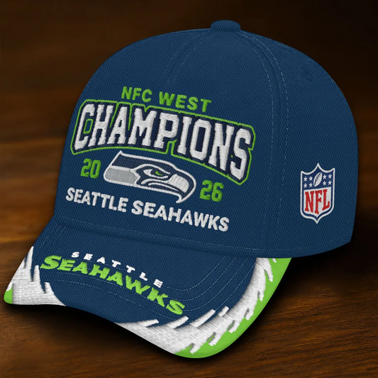 SEA 2025 NFC West Champions Classic Cap V10 DatND DVT