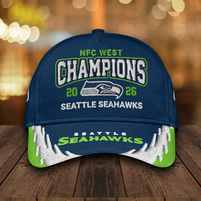 SEA 2025 NFC West Champions Classic Cap V10 DatND DVT