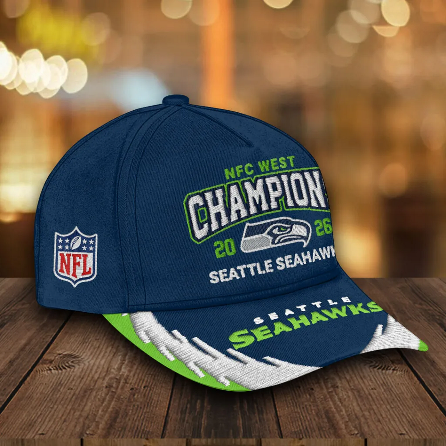 SEA 2025 NFC West Champions Classic Cap V10 DatND DVT