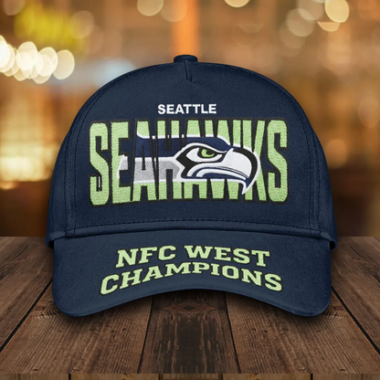 SEA 2025 NFC West Champions Classic Cap V12 DatND DVT