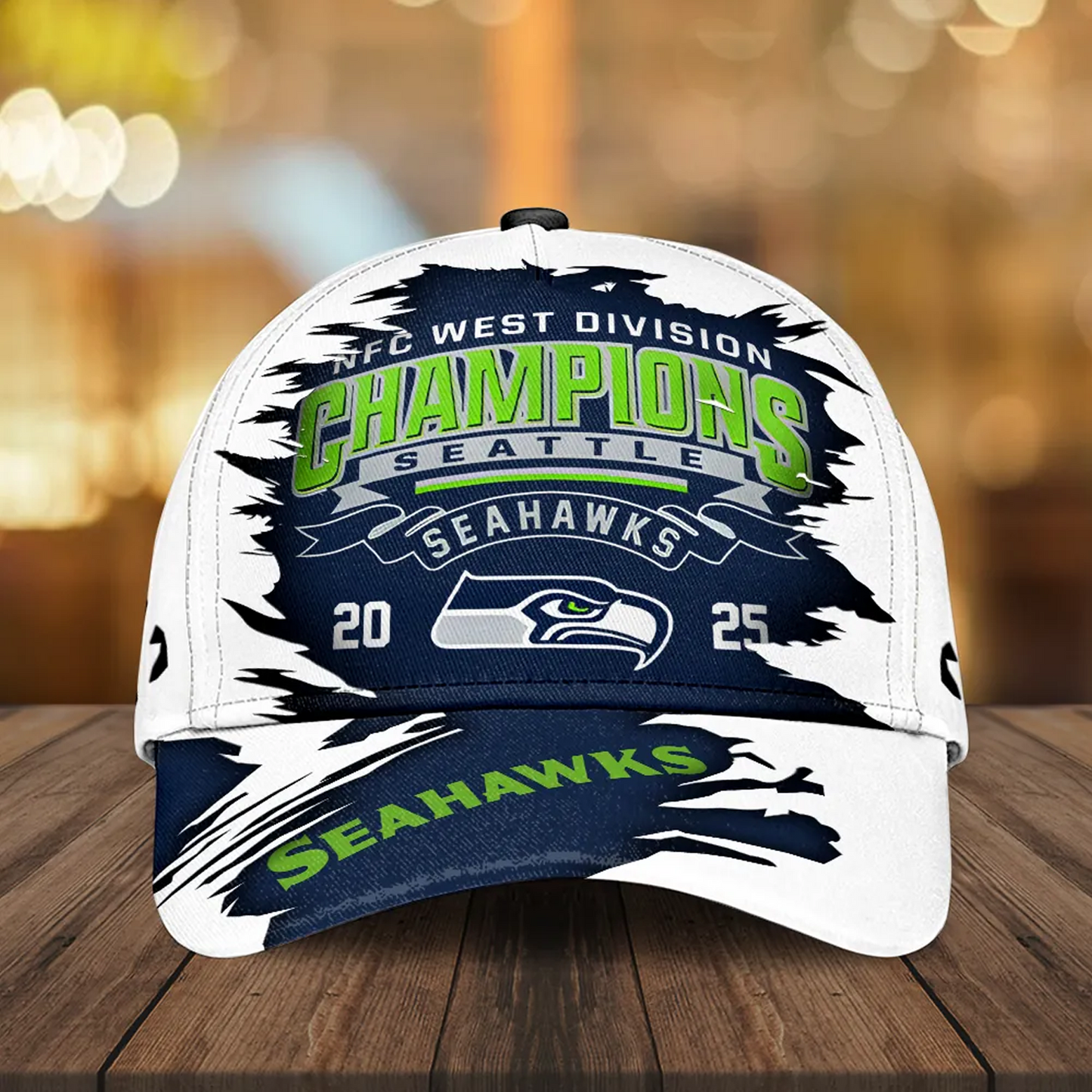 SEA 2025 NFC West Champions Classic Cap V2 DatND DVT