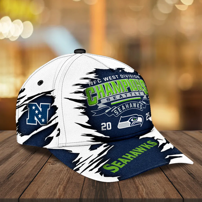 SEA 2025 NFC West Champions Classic Cap V2 DatND DVT