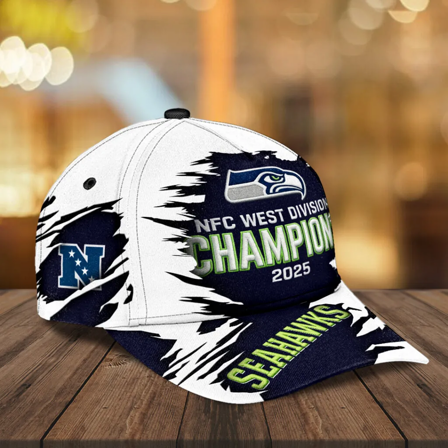 SEA 2025 NFC West Champions Classic Cap V3 DatND DVT