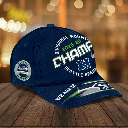 SEA 2025 NFC West Champions Classic Cap V9 DatND DVT