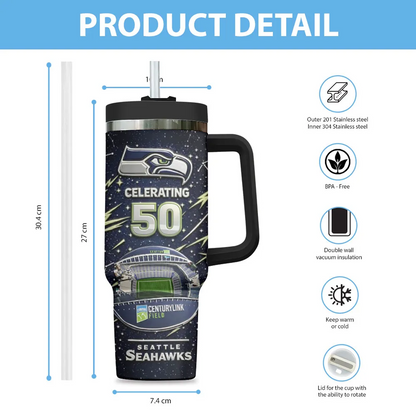 SEA 50th Anniversary 40oz Stanley Tumbler V2 DatND DVT