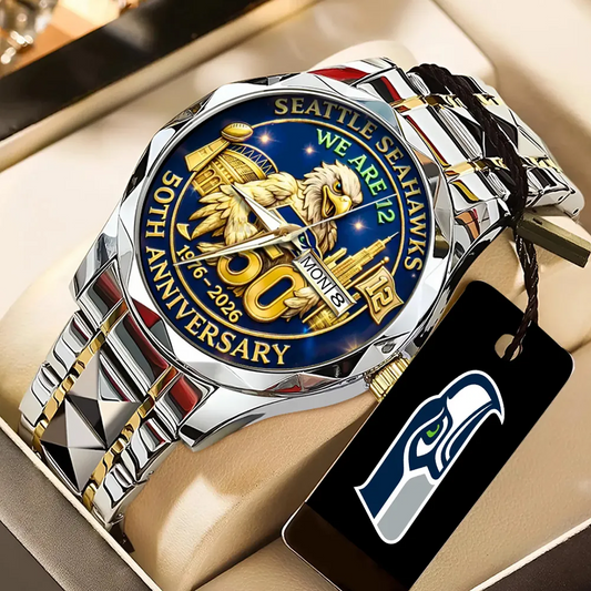 SEA 50th Anniversary Alloy Luxury Quartz Watch V4 DatND DVT