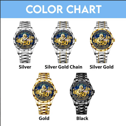 SEA 50th Anniversary Alloy Luxury Quartz Watch V4 DatND DVT