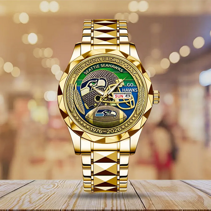 SEA 50th Anniversary Alloy Luxury Quartz Watch V5 DatND DVT