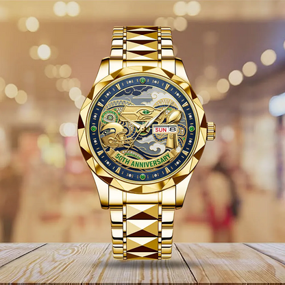 SEA 50th Anniversary Alloy Luxury Quartz Watch V7 DatND DVT