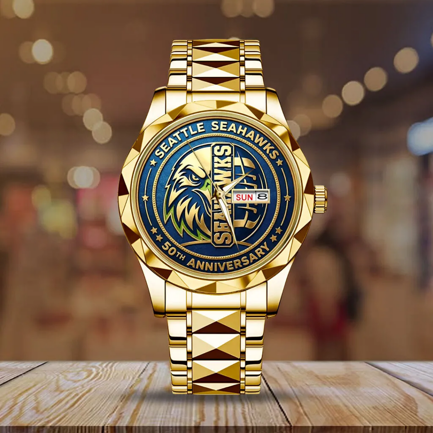 SEA 50th Anniversary Alloy Luxury Quartz Watch V8 DatND DVT