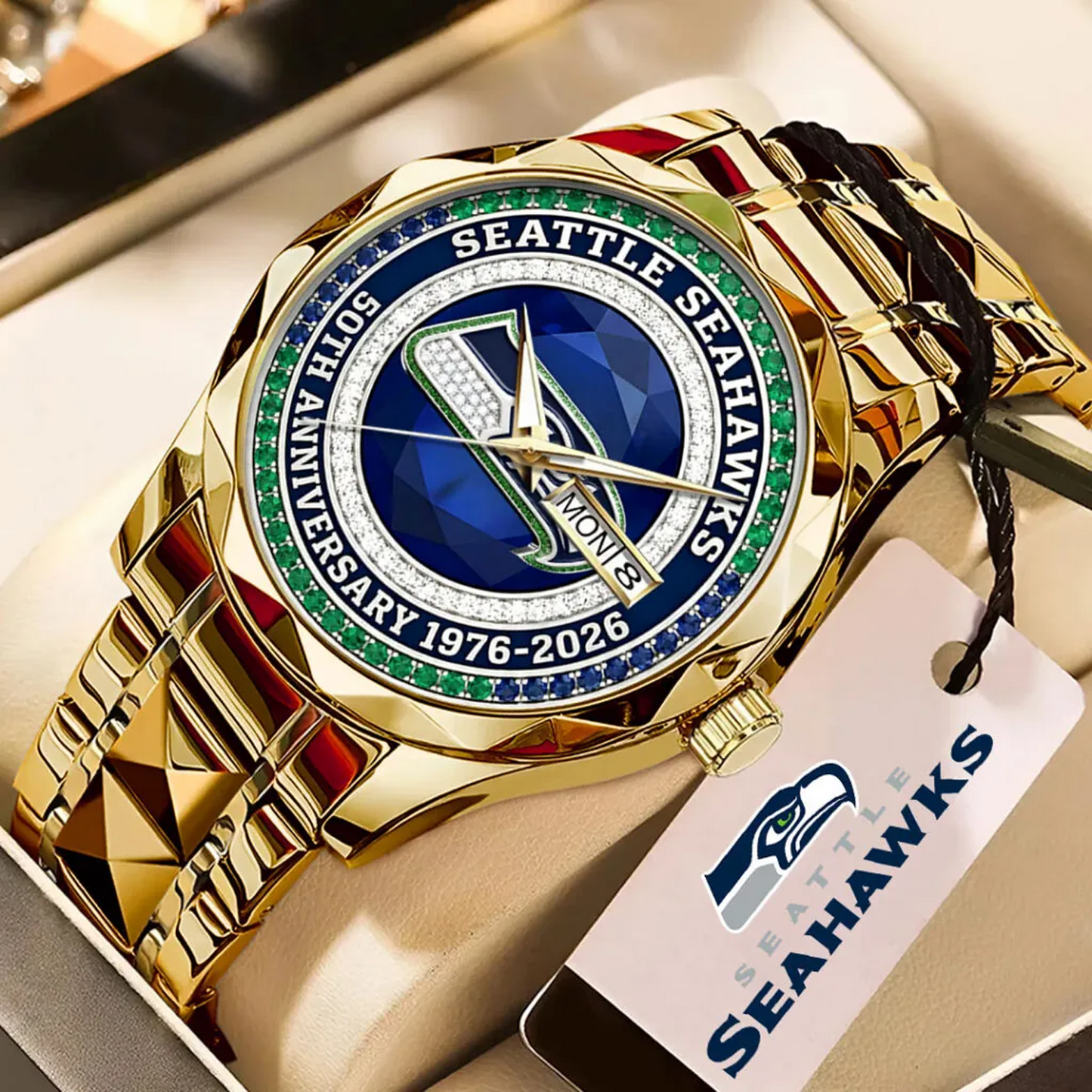 SEA 50th Anniversary Alloy Luxury Quartz Watch V9 DatND DVT
