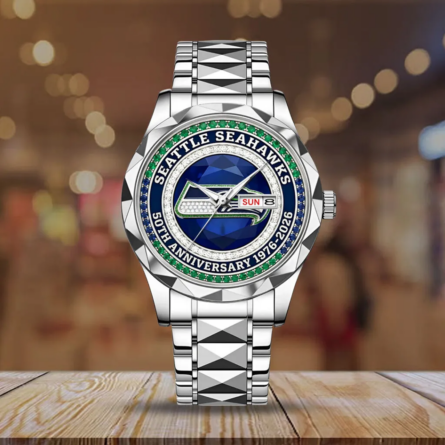 SEA 50th Anniversary Alloy Luxury Quartz Watch V9 DatND DVT