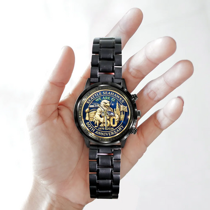 SEA 50th Anniversary Black Stainless Steel Watch V1 DatND DVT