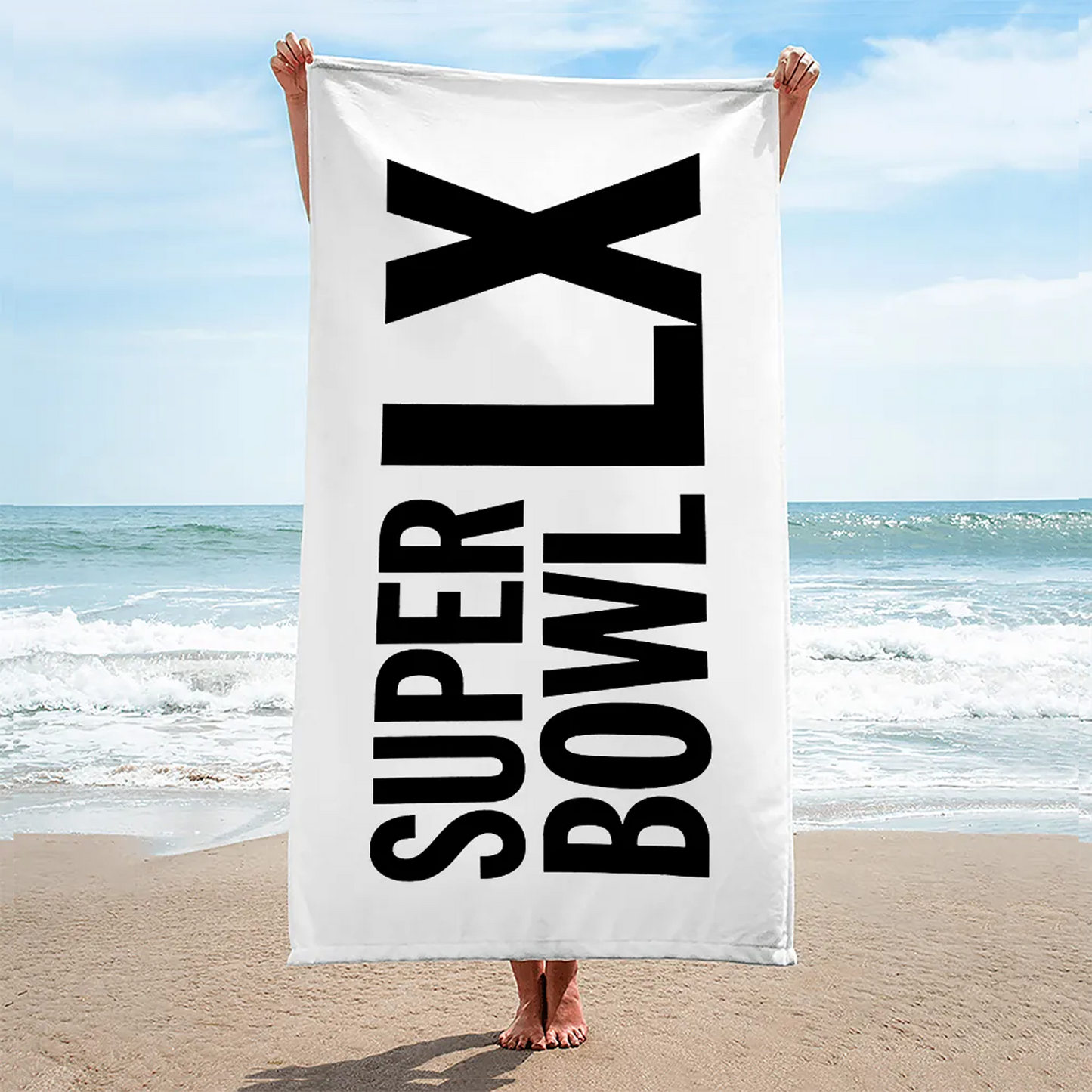 SEA NFC Champions Rectangle Beach Towel V2 DatND DVT