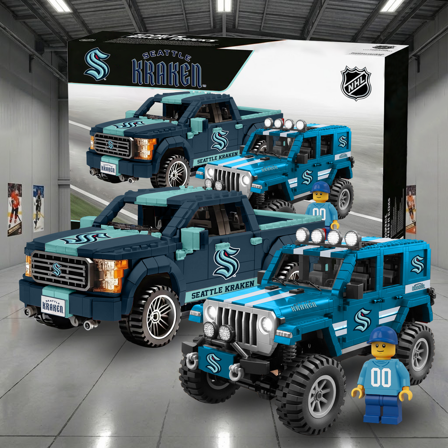 NHL Team Off-Road Vehicles and Hockey Racing Trucks V1 NAK NHT
