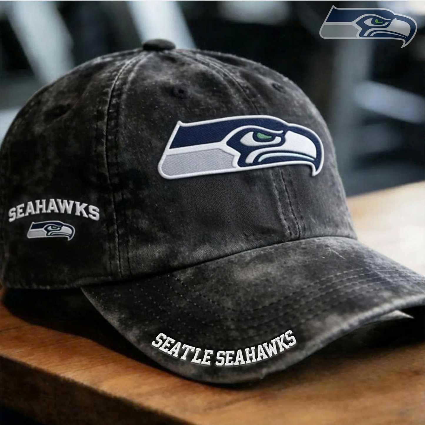 SEA x 2025 Super Bowl LX Champions Caps V1 DATND TANTD