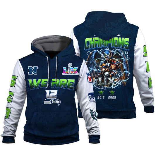 SEA x AFC Champions 3D Hoodie V1 DATND TANTD