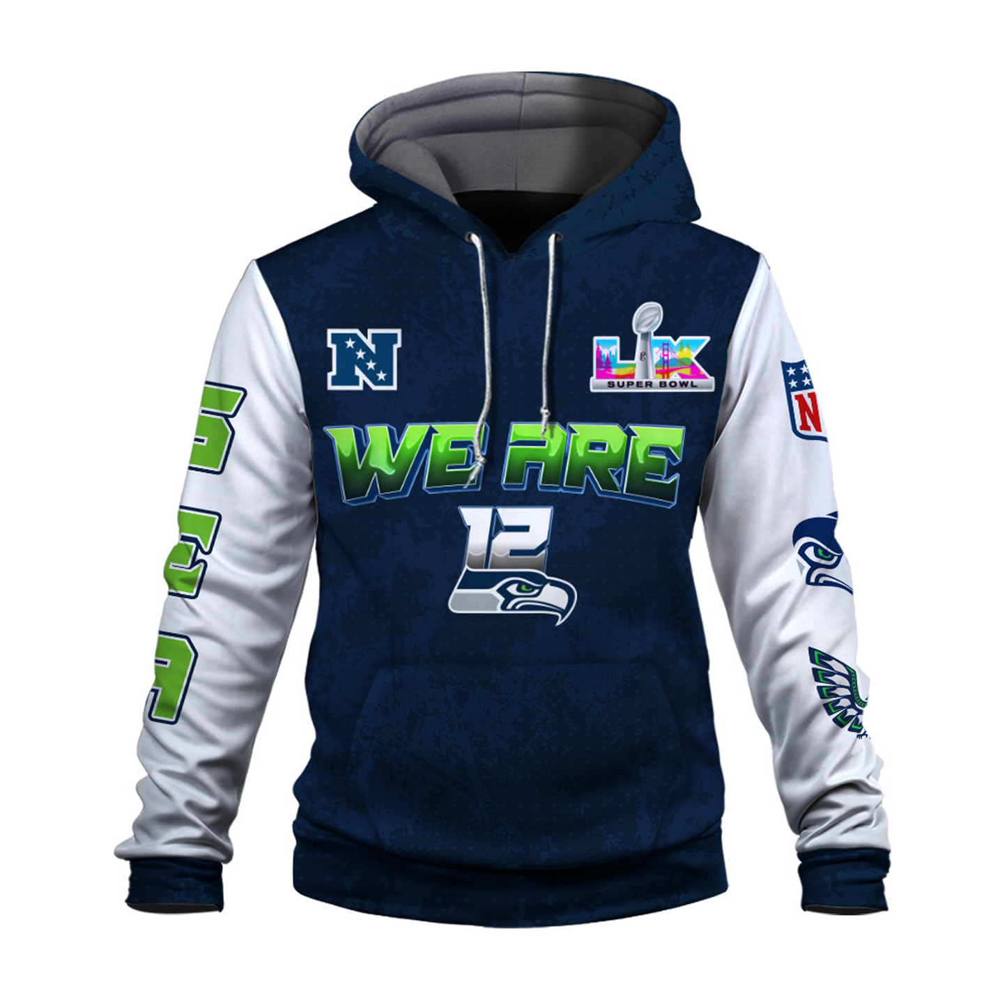 SEA x AFC Champions 3D Hoodie V1 DATND TANTD