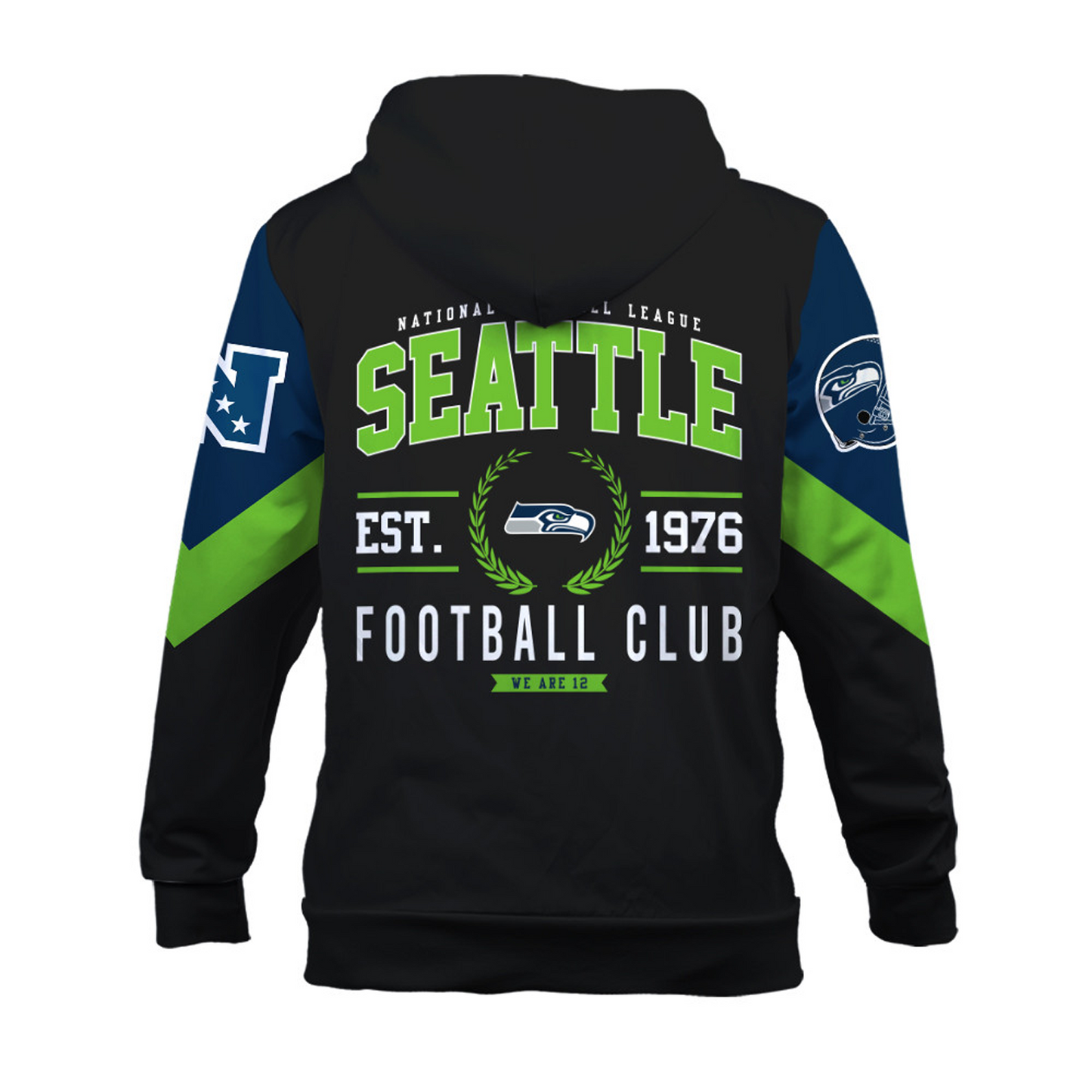 SEA x AFC Champions 3D Hoodie V11 DATND TANTD
