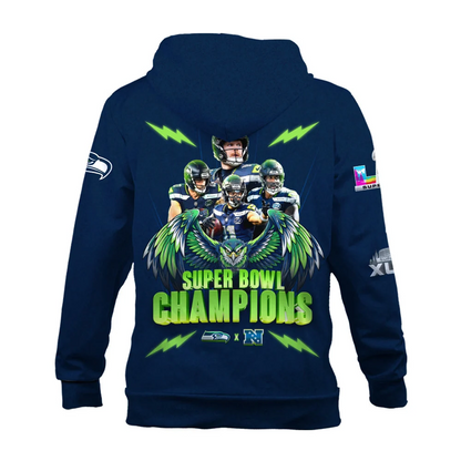 SEA x AFC Champions 3D Hoodie V2 DATND TANTD