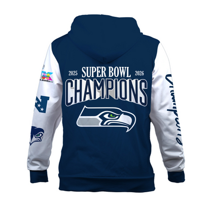 SEA x AFC Champions 3D Hoodie V5 DATND TANTD