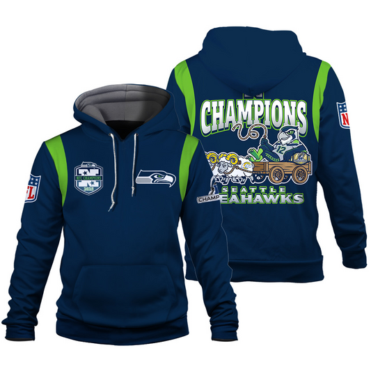 SEA x AFC Champions 3D Hoodie V9 DATND TANTD