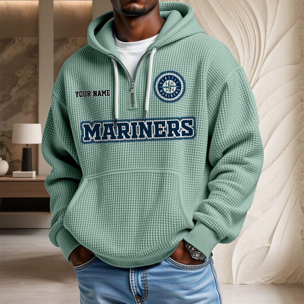 SEA x MLB Waffle Hoodie DATND TANTD