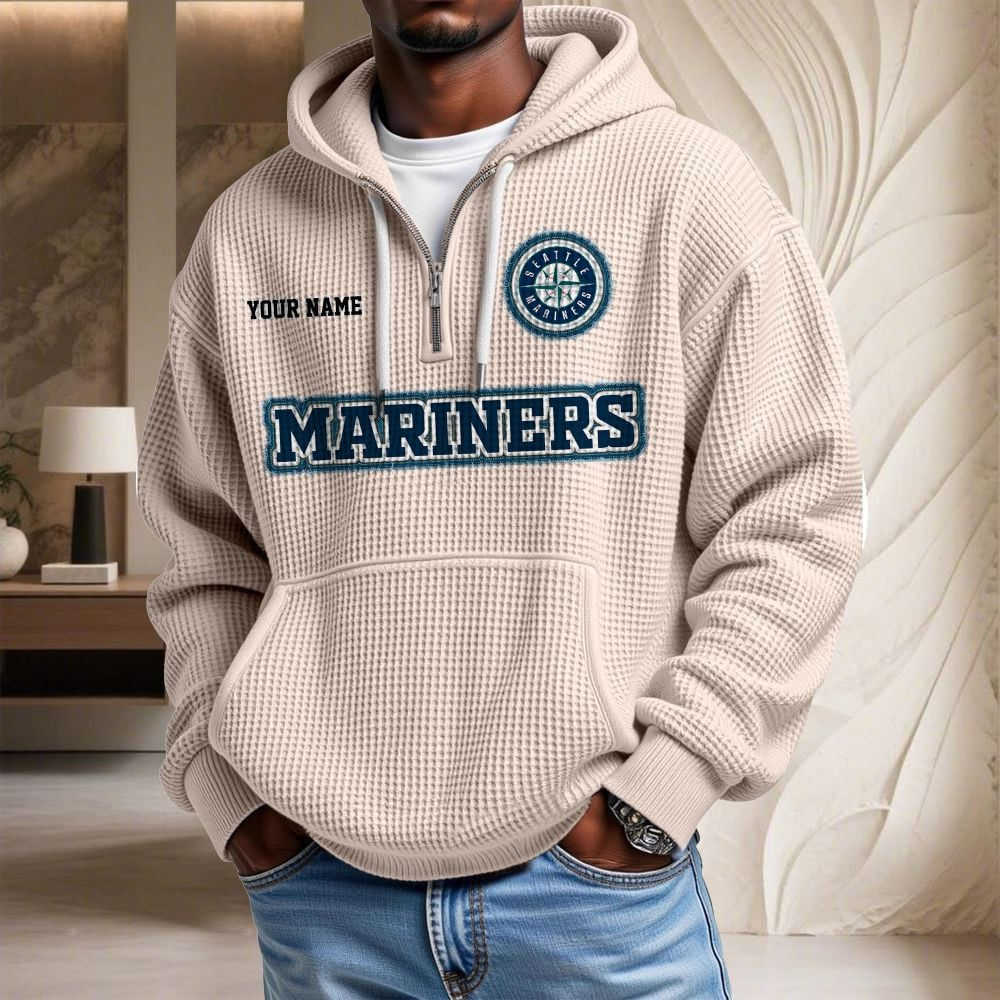 SEA x MLB Waffle Hoodie DATND TANTD