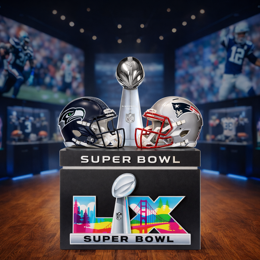 SEA x NE Super Bowl LX 2025 Acrylic 0302 DatND DVT